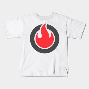 Inferno JS logo Kids T-Shirt